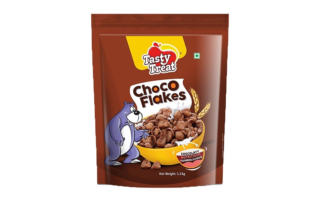 Tasty Treat Choco Flakes Chocolaty   Pack  1.2 kilogram